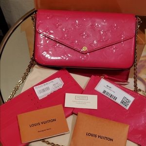 Louis Vuitton Cerise Vernis purse